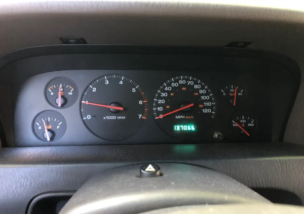 Jeep Grand Cherokee cena 24000 przebieg: 219200, rok produkcji 2001 z Warszawa małe 16